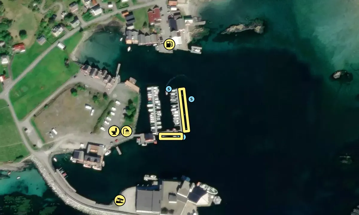 Satelite image of Iglandsvik