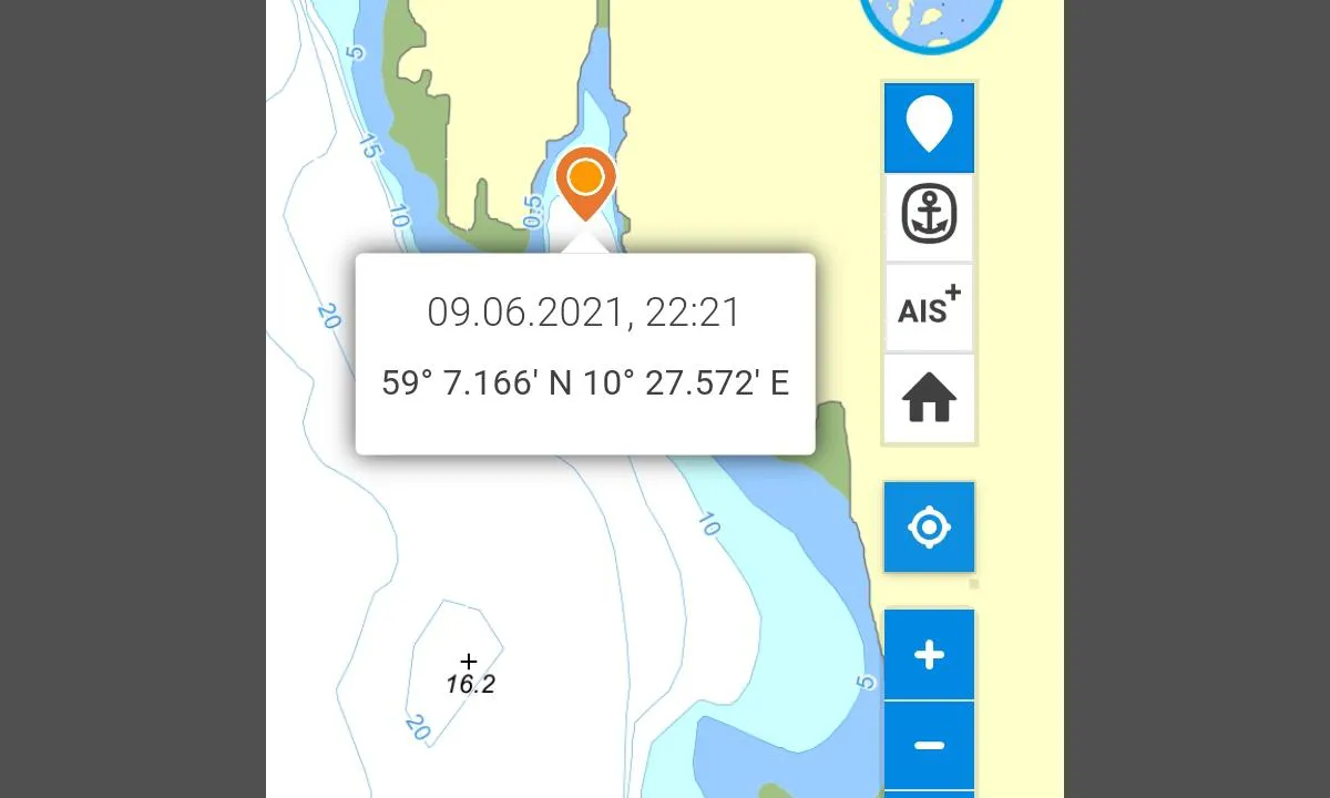 Ildverket - Sprekken: 59° 7.166'N
10° 27.572'E.