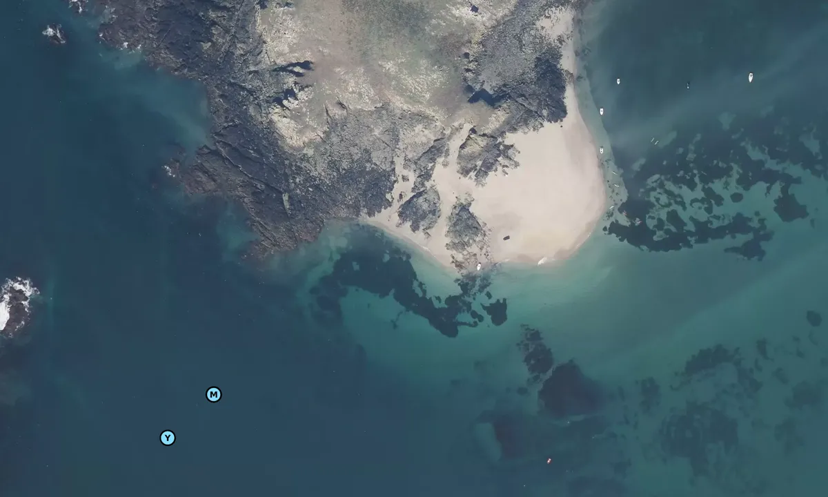 Satelite image of Île Agot