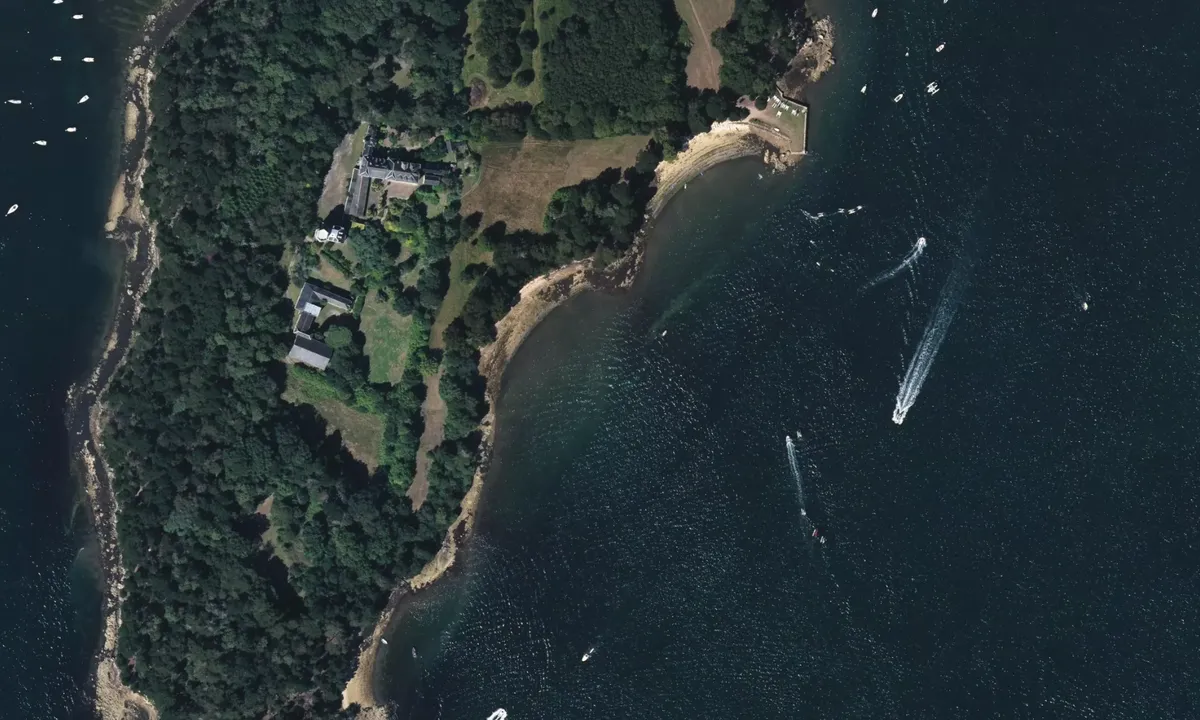 Flyfoto av Île Berder 1