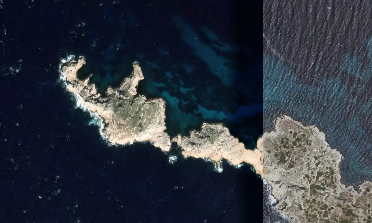 Flyfoto av Ile de Jarron