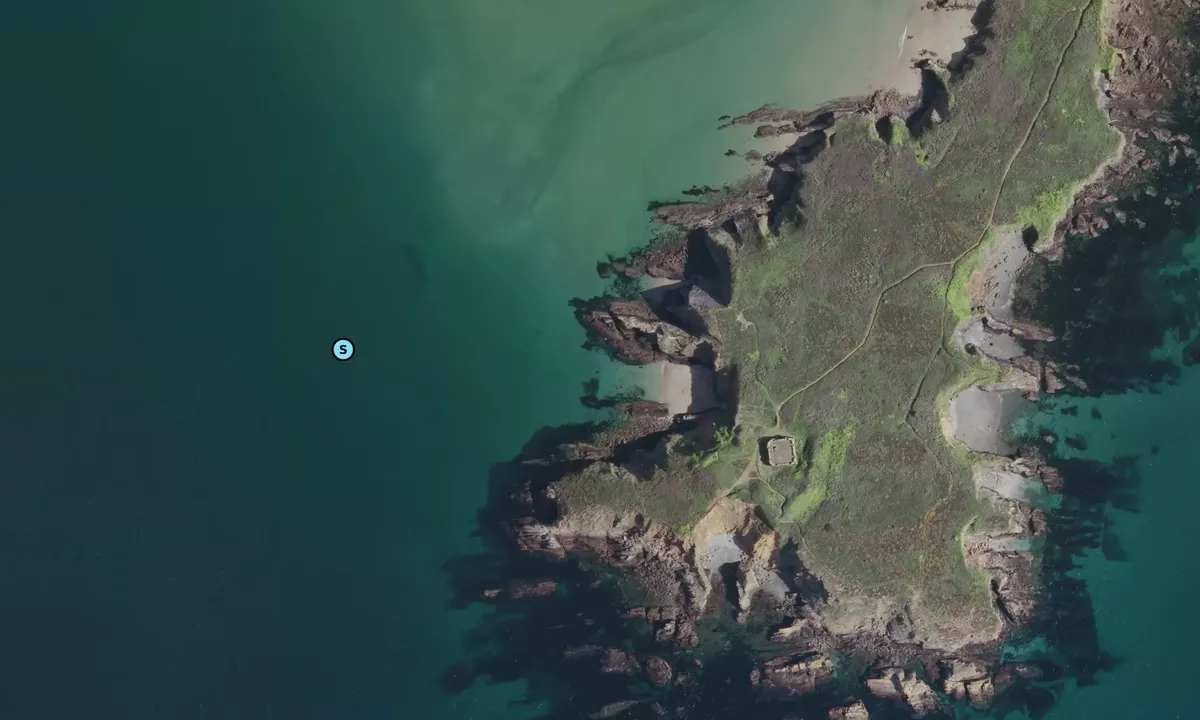 Satelite image of Île de l'Aber