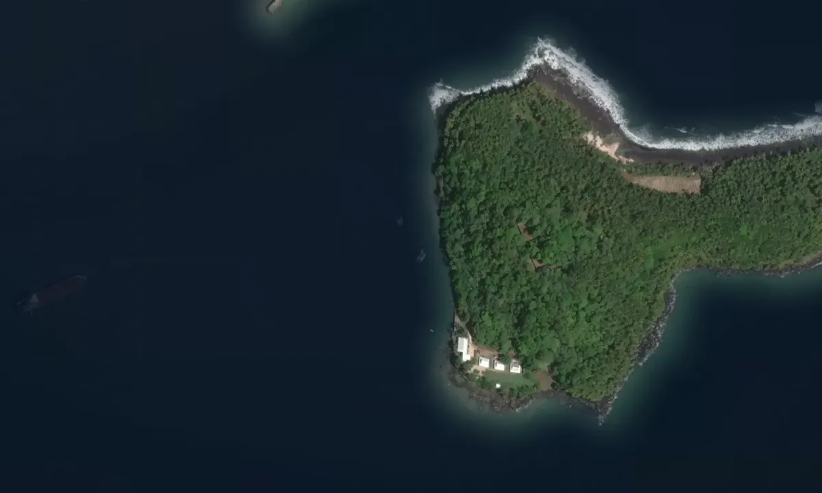 Flyfoto av Île Saint-Joseph