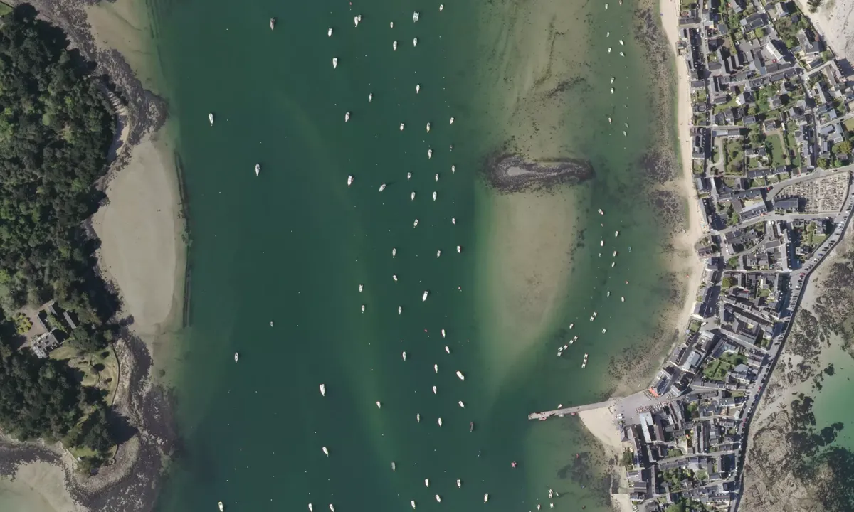 Flyfoto av Île - Tudy