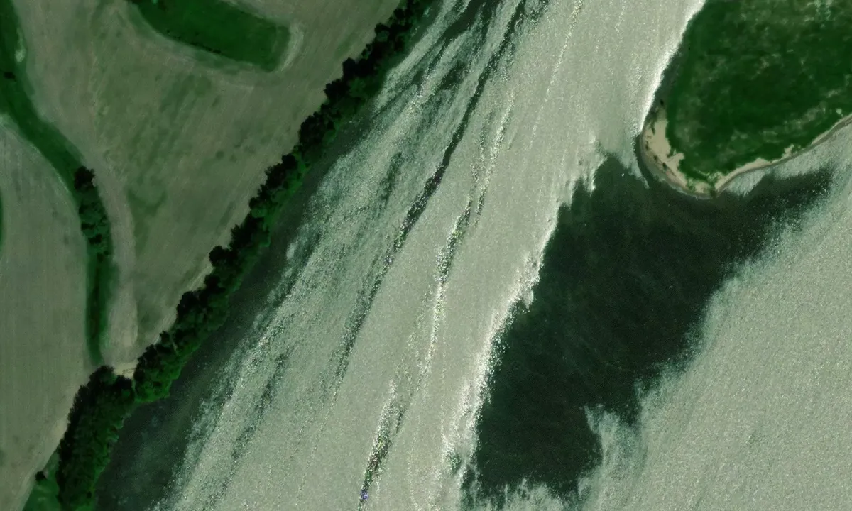 Flyfoto av Îles aux foin