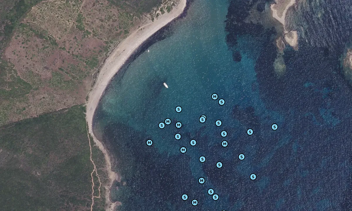 Satelite image of Îles Finocchiarola