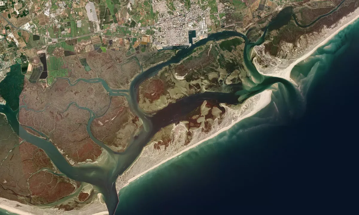 Flyfoto av Ilha da Culatra
