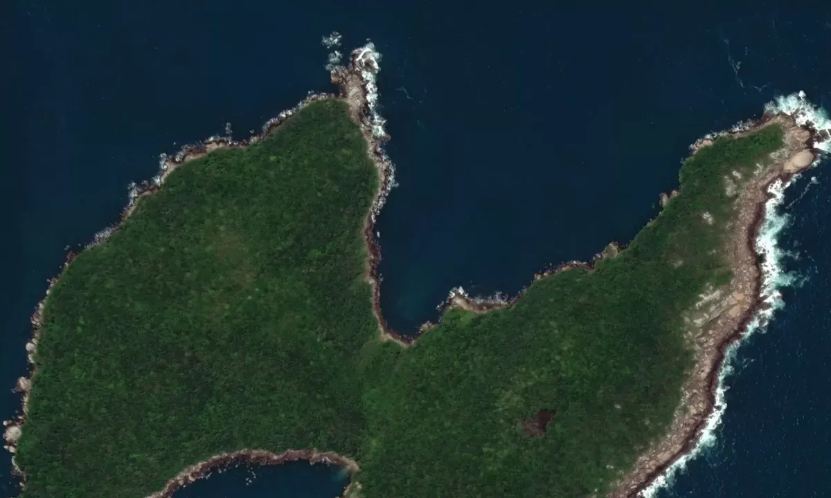 Flyfoto av Ilha do Macuco