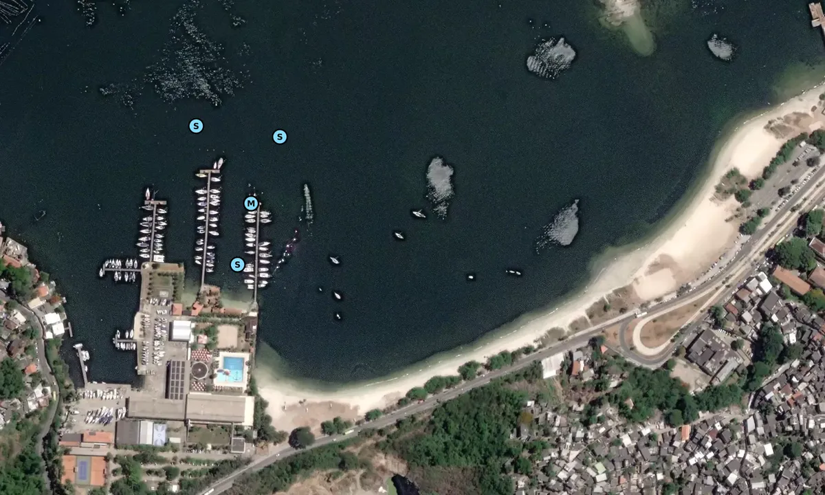 Satelite image of Ilha dos Amores