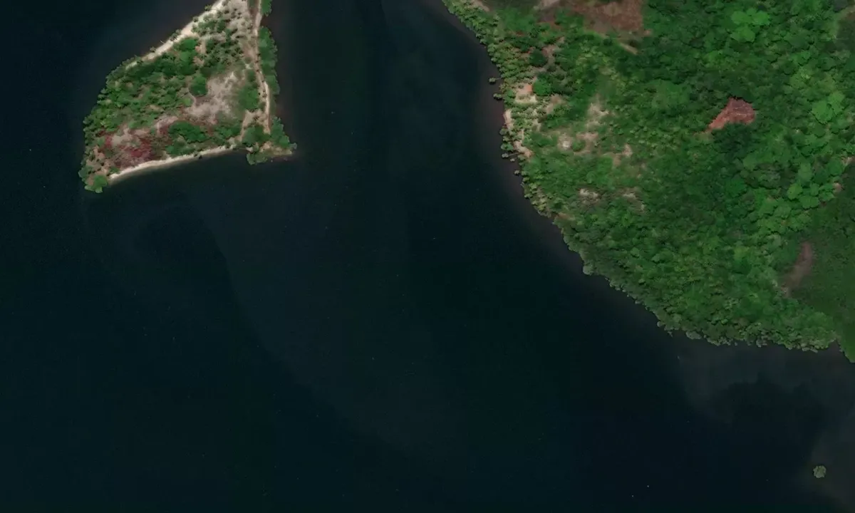 Satelite image of Ilha dos Tatus