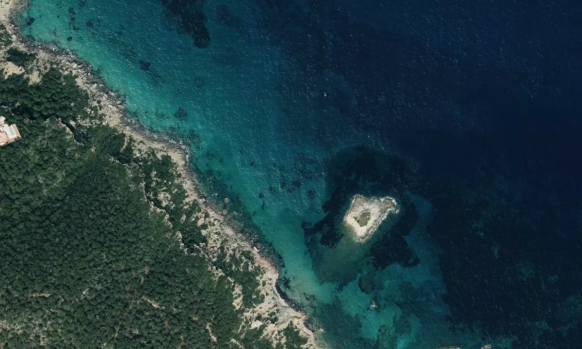 Flyfoto av Illot de s'Or