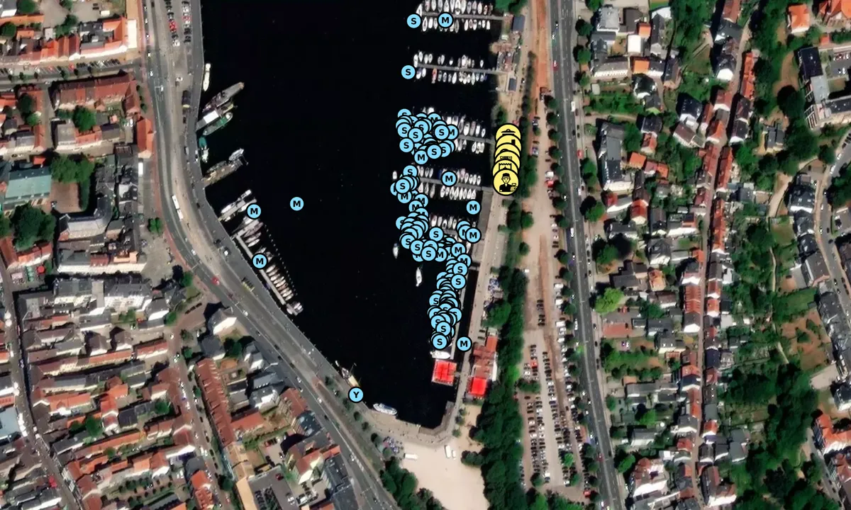 Satelite image of Im Jaich Stadthafen Flensburg
