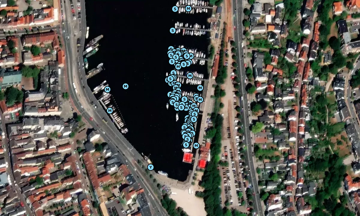 Satelite image of Im Jaich Stadthafen Flensburg