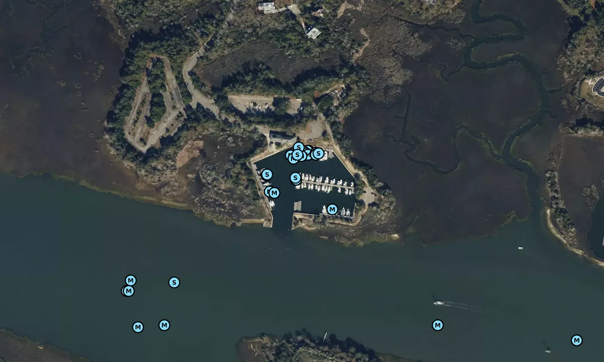 Satelite image of Indigo Plantation Marina - BLNG SPG LKS