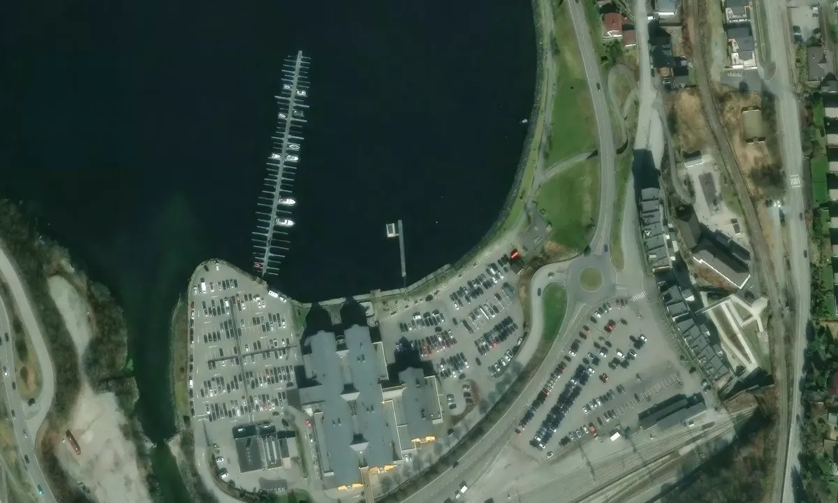 Satelite image of Indre Arna