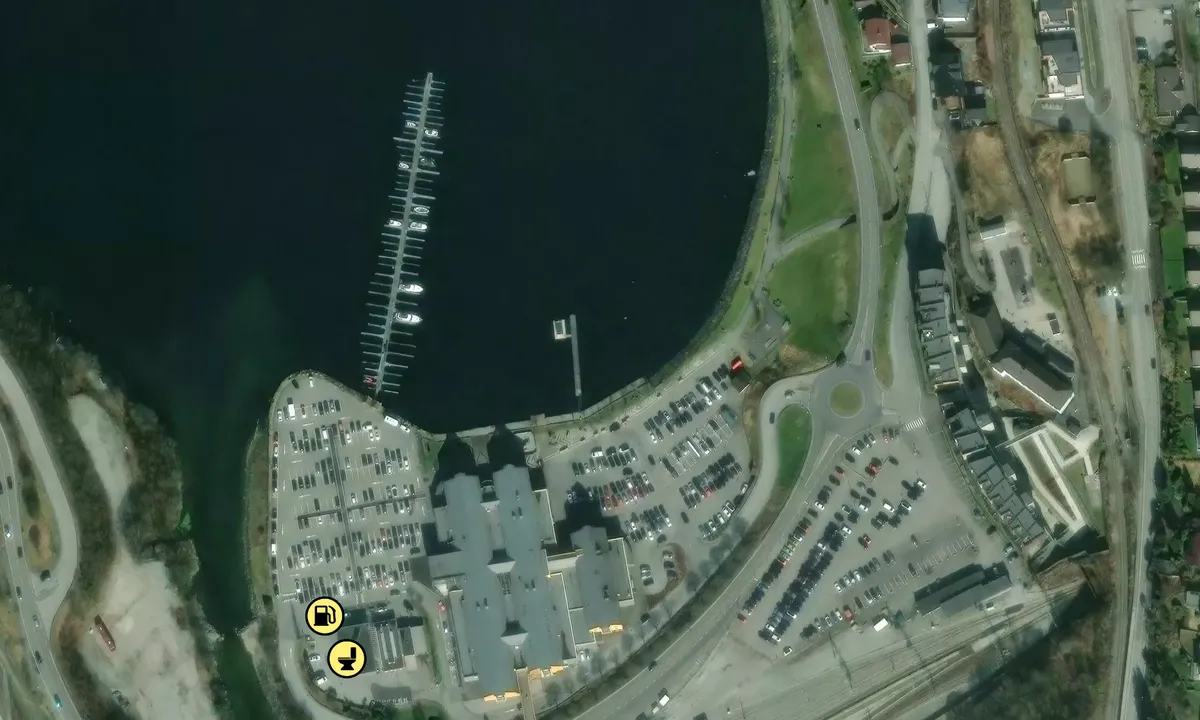 Satelite image of Indre Arna