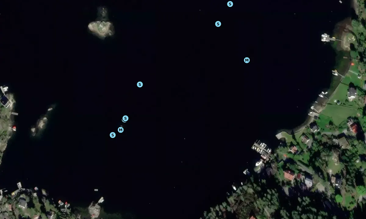 Satelite image of Indre Hallangspollen