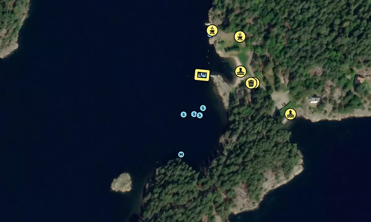 Satelite image of Indre Stølen