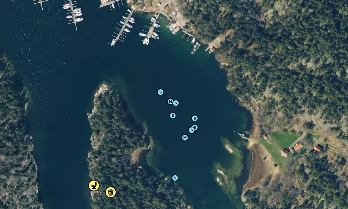 Satelite image of Ingarö - Småängsviken