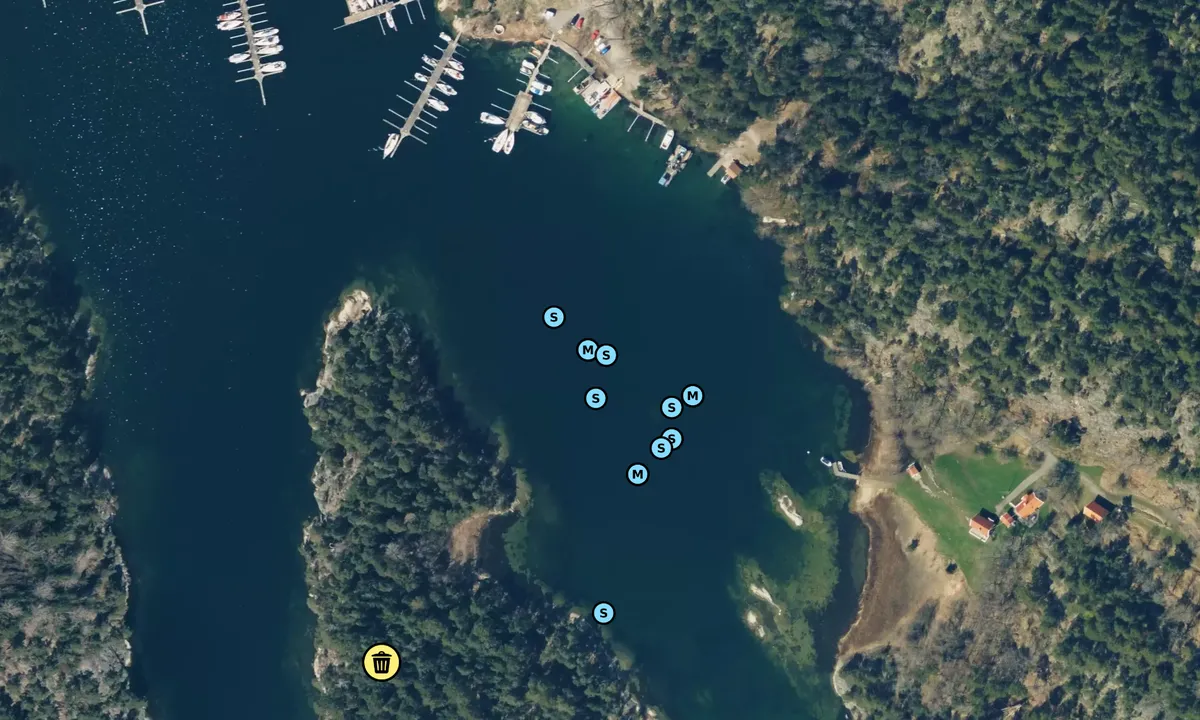 Satelite image of Ingarö - Småängsviken