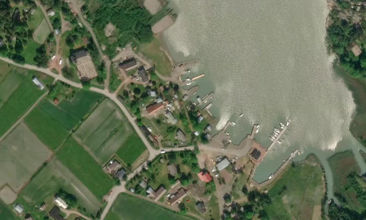 Flyfoto av Iniö - Norrby