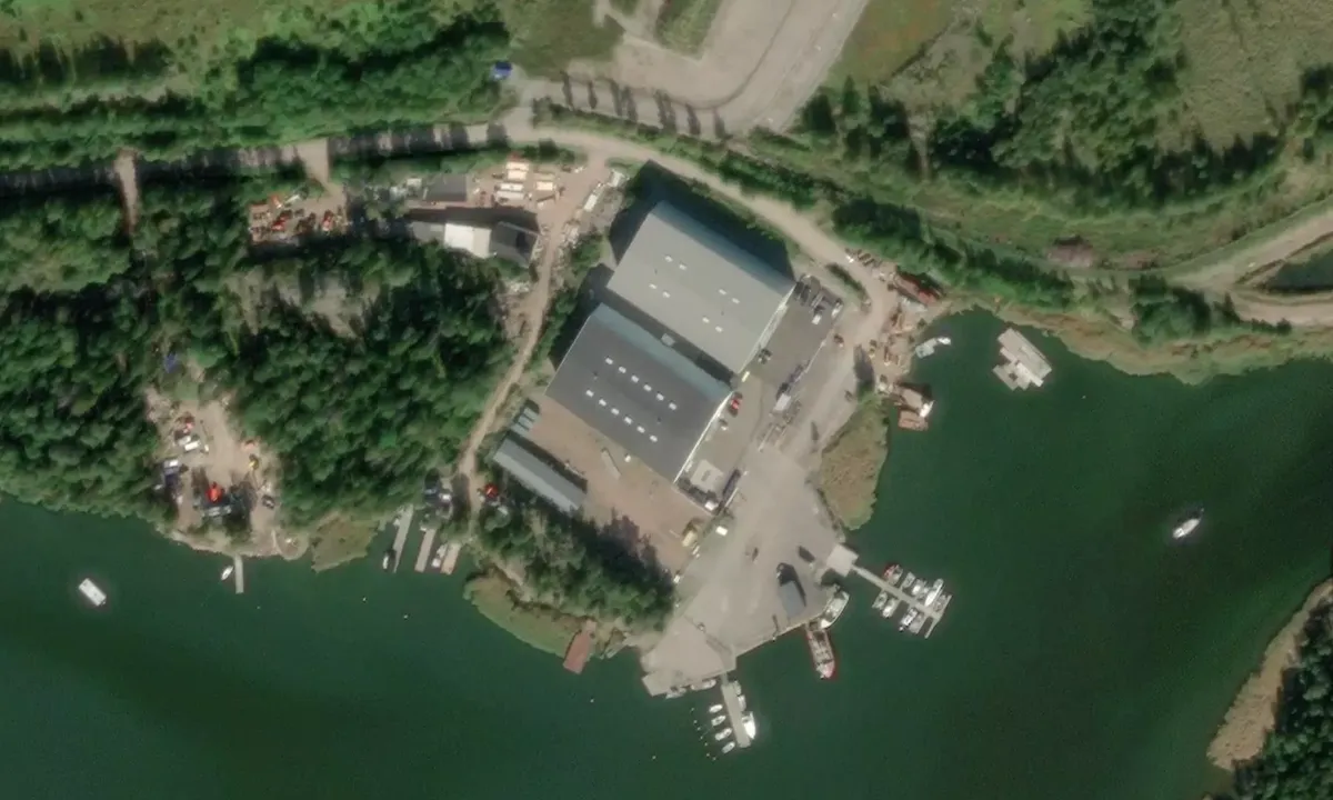 Satelite image of Inkoon Venehotelli Oy