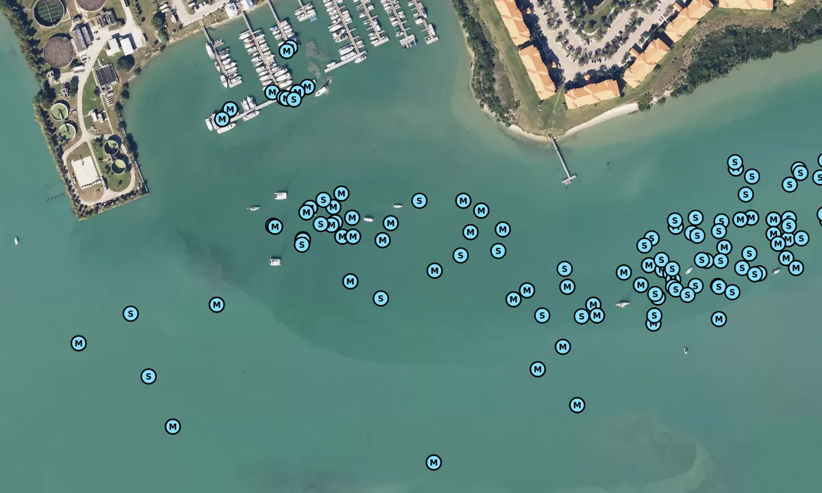Satelite image of Inlet South