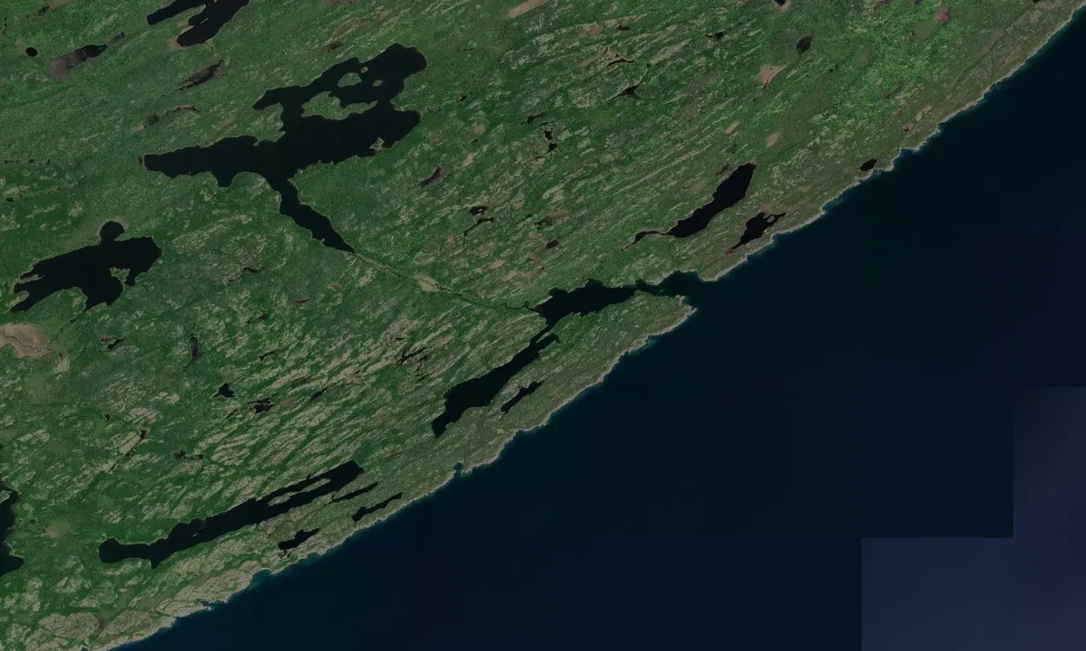 Flyfoto av Inner Cove