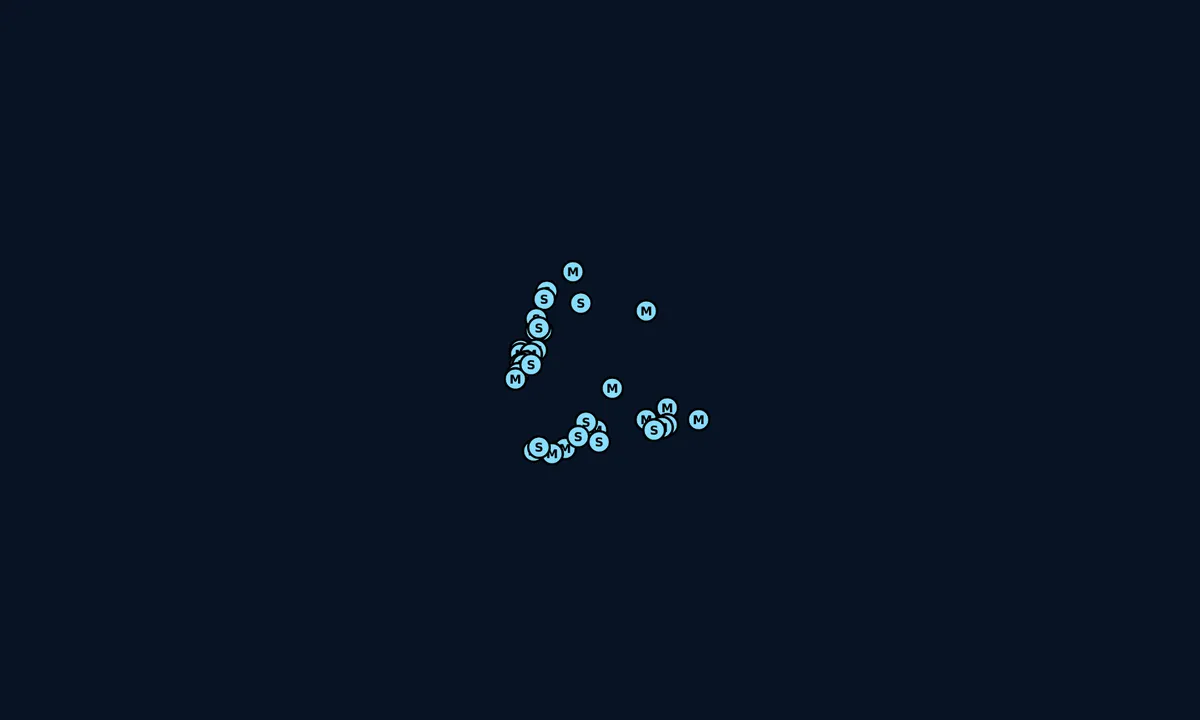 Satelite image of Inra hamnskär