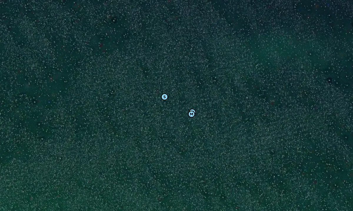 Satelite image of Inselhafen Prerow