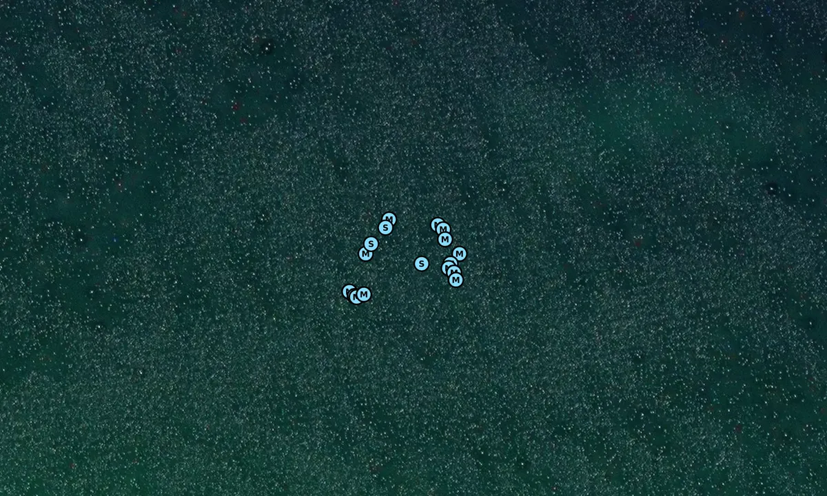 Satelite image of Inselhafen Prerow