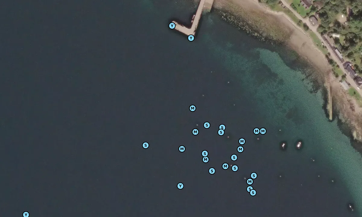 Satelite image of Inverie Bay