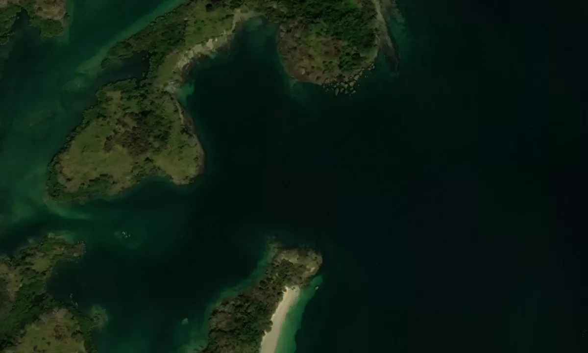 Flyfoto av Isla Bayoneta - East Side