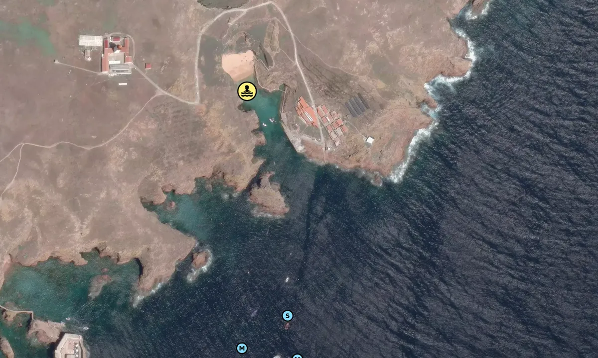 Satelite image of Isla Berlengas