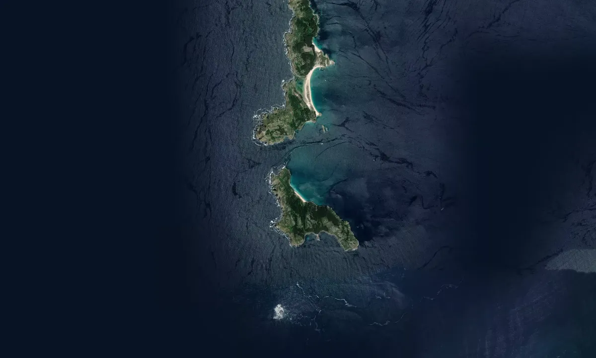 Flyfoto av Isla Cies South