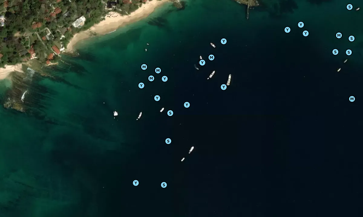 Satelite image of Isla Contador