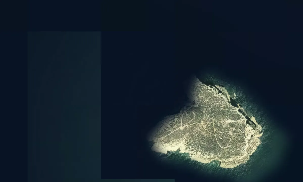 Flyfoto av Isla de Benidorm