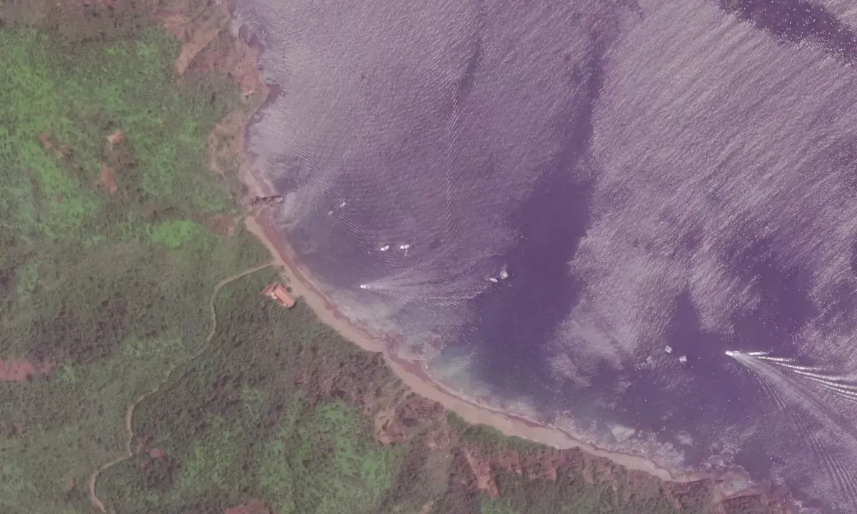 Satelite image of Isla De La Plata