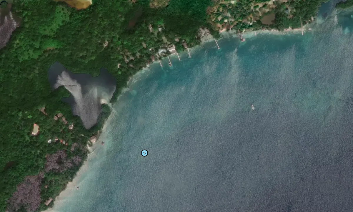 Satelite image of Isla Grande