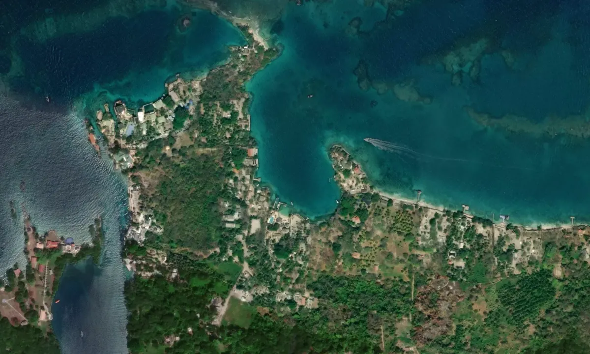 Flyfoto av Isla Grande North 1