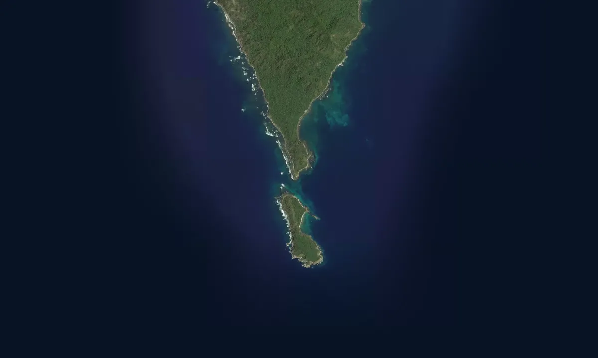 Flyfoto av Isla Jicarita