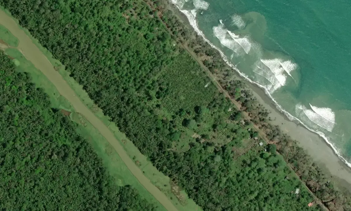 Satelite image of Isla Moin Resort