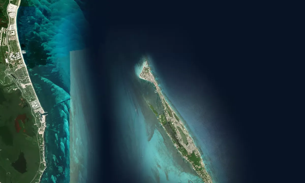 Flyfoto av Isla Mujeres - 2