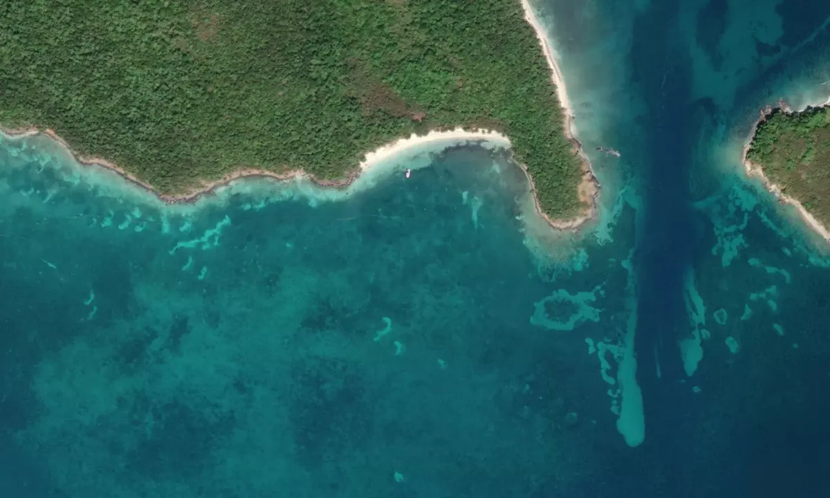 Flyfoto av Isla Piñero DRNA buoy