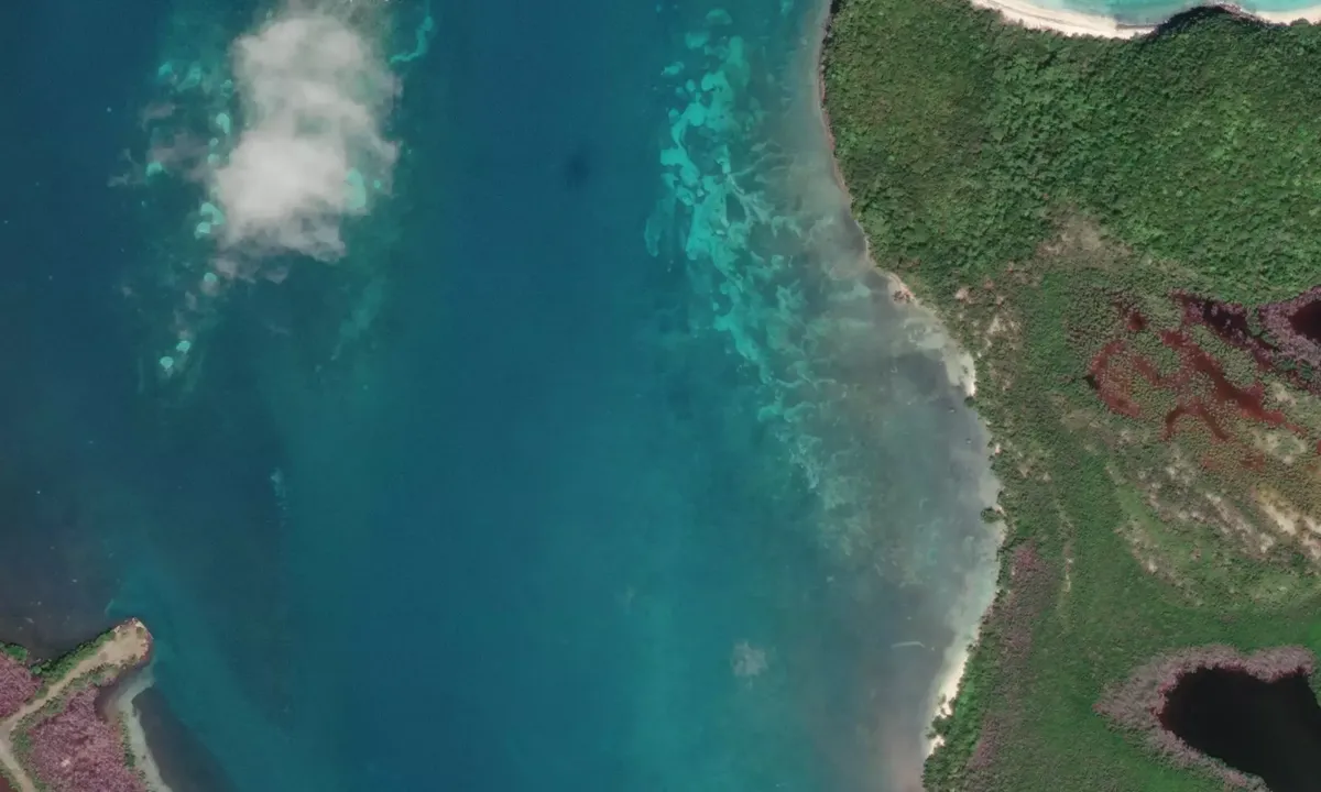 Flyfoto av Isla Pineros 1