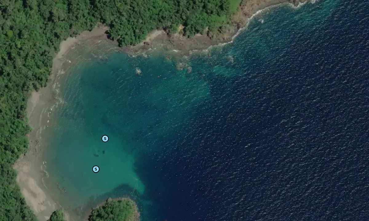 Satelite image of Isla Rancheria