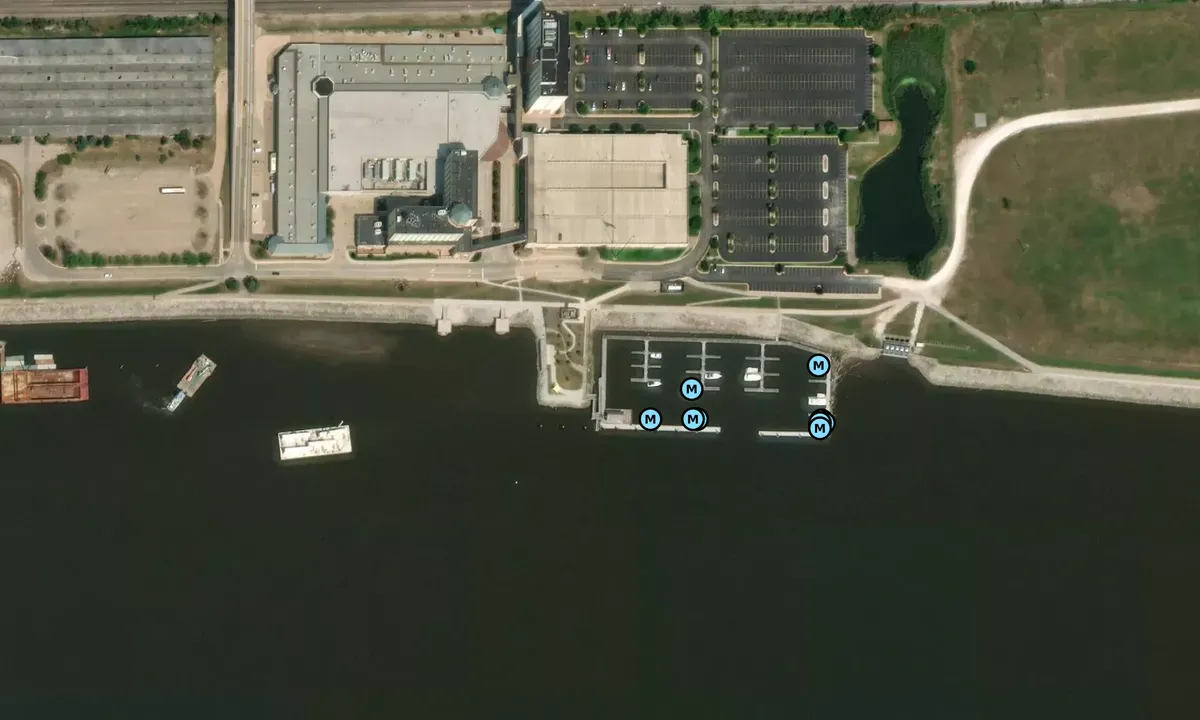 Satelite image of Isle of Capri Marina