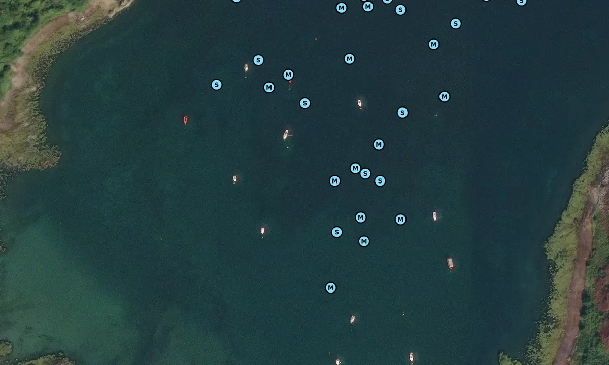Satelite image of Isleornsay Harbour