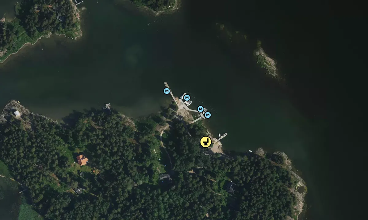 Satelite image of Iso Vasikkasaari N