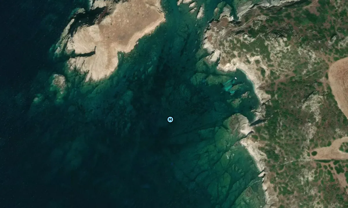 Satelite image of Isola dei Porri - Sassari